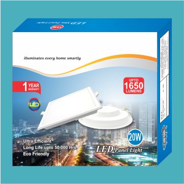 Panel Light Packaging Box