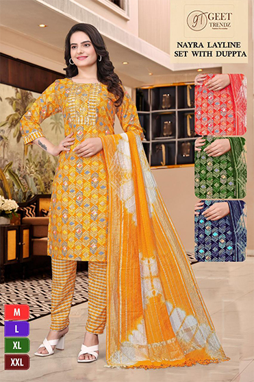 Nayra Layline Set With Dupatta
